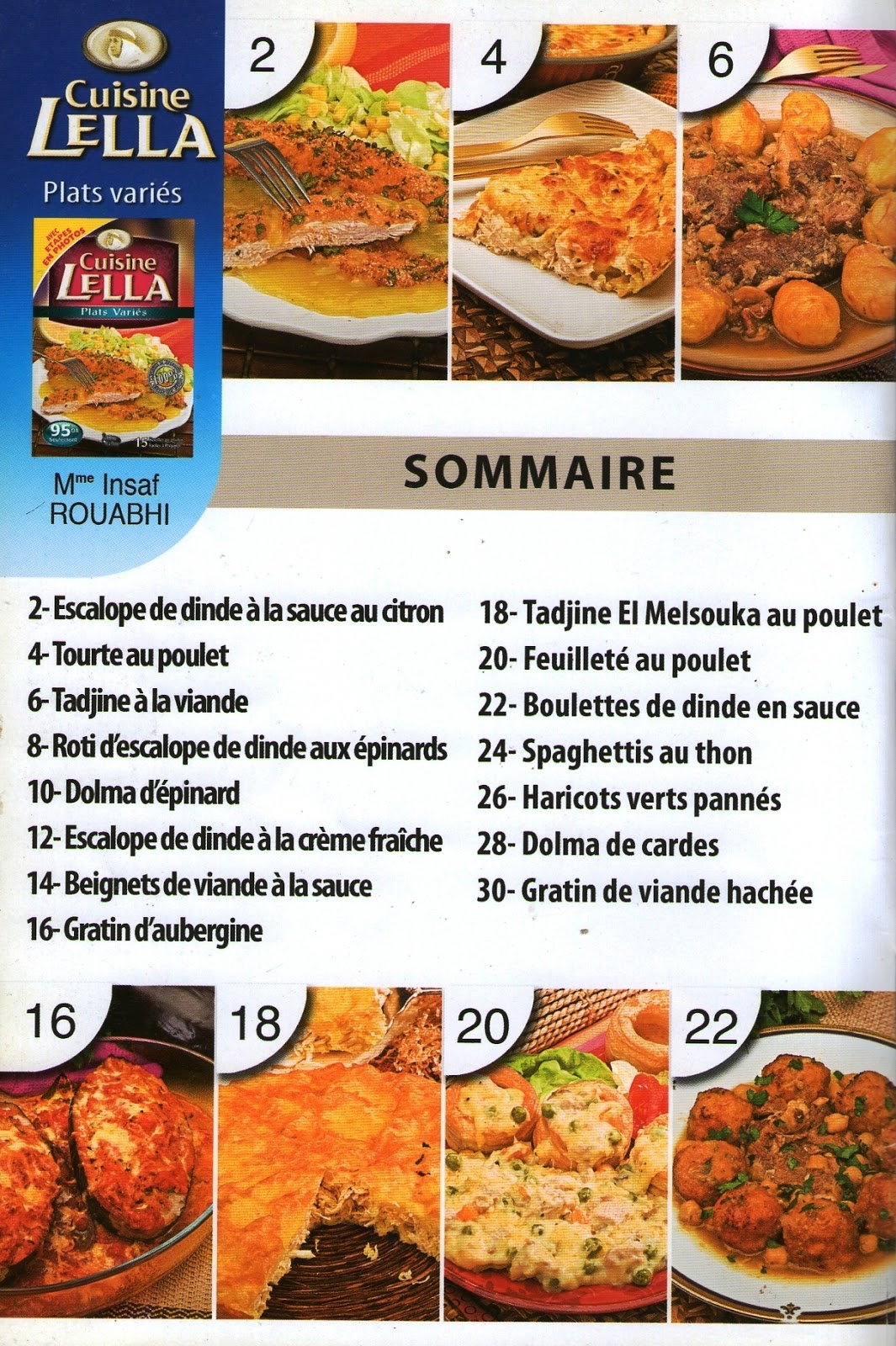 gratuitement les livres de cuisine lella